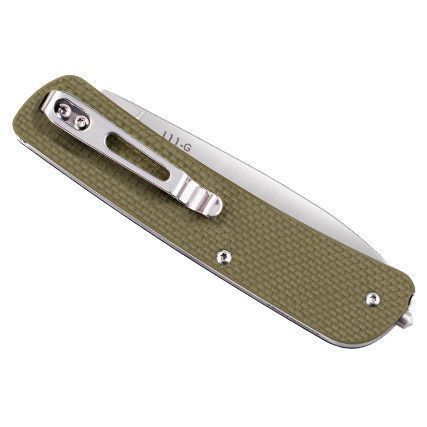 Багатофункціональний ніж Ruike Criterion L11, (8.5 см) 12C27 / G10 зелений, 3 інстр. 45690 фото
