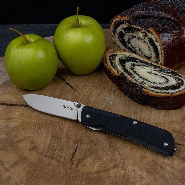 Многофункциональный нож Ruike Trekker LD11-B, (8.5 см) 12C27/G10 черный, 3 инстр. 44924 фото