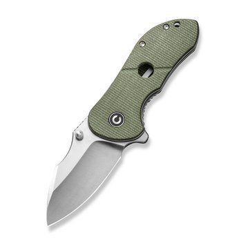 Ніж складаний кишеньковий Civivi Gordo, (6.4 см) D2 / Micarta оливковий 66230 фото