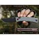 Нож складной карманный Ruike P856-K, (7.9 см) 14C28N/G10 серый 71040 фото 8