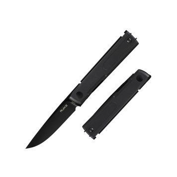 Ніж складаний кишеньковий Ruike D712-B, (7.7 см) 8Cr13MoV / G10 чорний 73833 фото