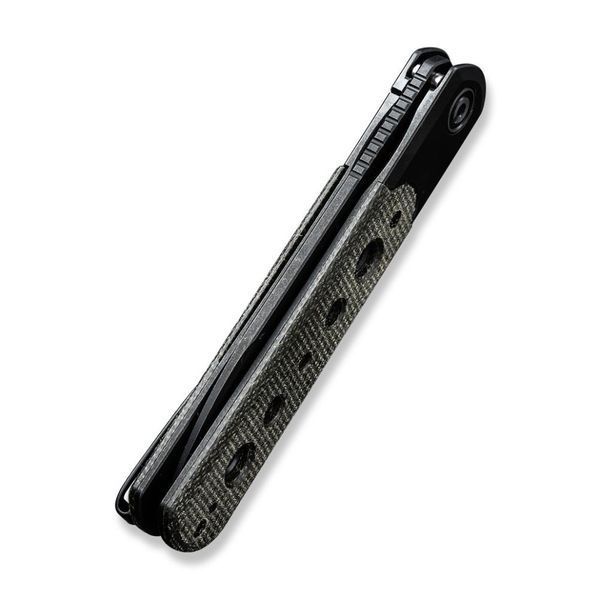 Ніж складаний туристичний Civivi Banneret, (8.8 см) Nitro-V / Stainless & Micarta чорний 66238 фото
