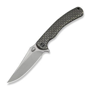 Нож складной туристический Weknife Dracarys, (9.1 см) B&ouml;hler M390/титан 6AL4V серый 74284 фото