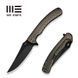Ніж складаний туристичний Weknife Dracarys, (9.1 см) B&ouml;hler M390 / титан 6AL4V бронзовий/чорний 74287 фото 10