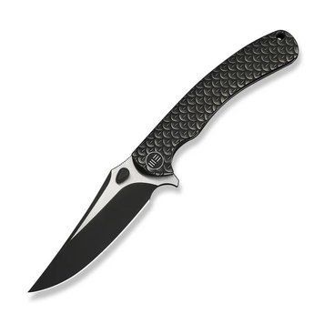 Нож складной туристический Weknife Dracarys, (9.1 см) B&ouml;hler M390/титан 6AL4V черный 74288 фото