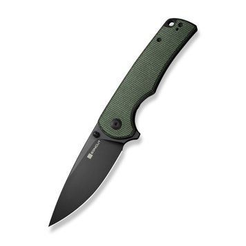Ніж складаний туристичний Sencut Praktisk, (9.1 см) 9Cr18MoV / Micarta темно-зелений 69324 фото