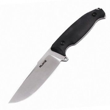 Ніж фіксований мисливський Ruike Jager F118-B, (11 см) 14C28N / G10 чорний 51303 фото