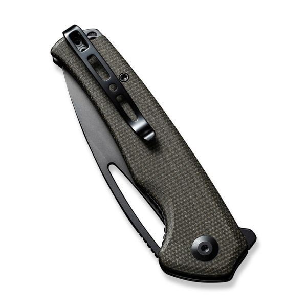 Ніж складаний туристичний Sencut Mims, (8.8 см) 9Cr18MoV / Micarta темно-зелений 64314 фото