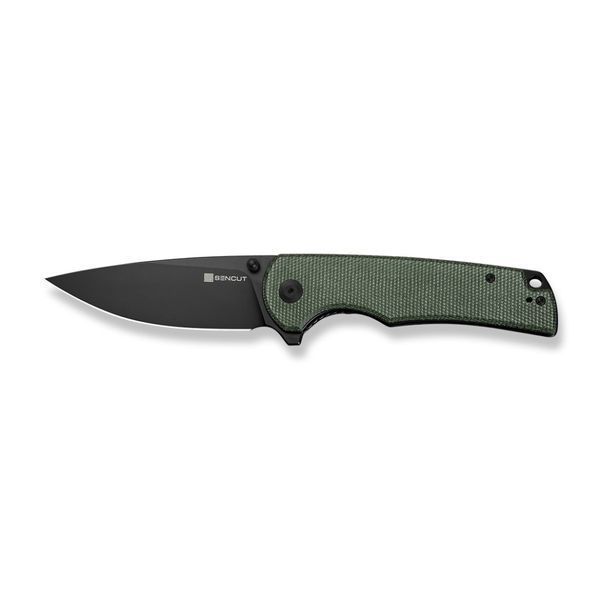 Нож складной туристический Sencut Praktisk, (9.1 см) 9Cr18MoV / Micarta темно-зеленый 69324 фото