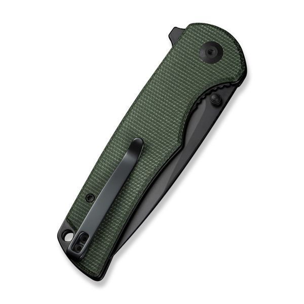 Нож складной туристический Sencut Praktisk, (9.1 см) 9Cr18MoV / Micarta темно-зеленый 69324 фото
