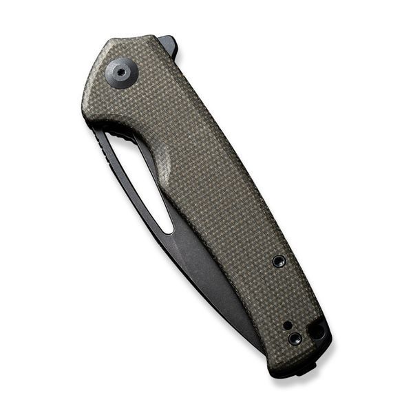 Ніж складаний туристичний Sencut Mims, (8.8 см) 9Cr18MoV / Micarta темно-зелений 64314 фото