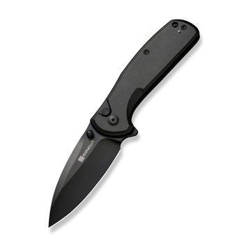 Ніж складаний кишеньковий Sencut ArcBlast, (7.6 см) 9Cr18MoV / Aluminum чорний 69325 фото