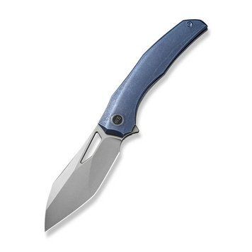 Нож складной туристический WE Knife Ignio Mystery Box, (8.39 см) CPM 20CV / 6AL4V Titanium синий 74291 фото