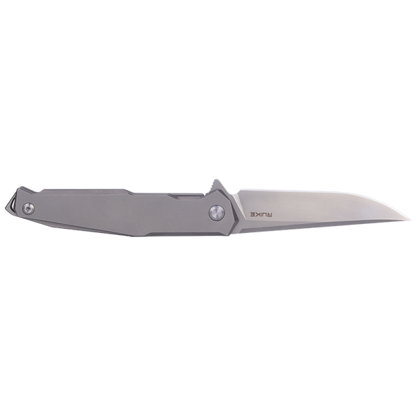Ніж складаний туристичний Ruike M108-TZ, (8.8 см) steel 154СМ / TC4 (титан) сірий 45442 фото