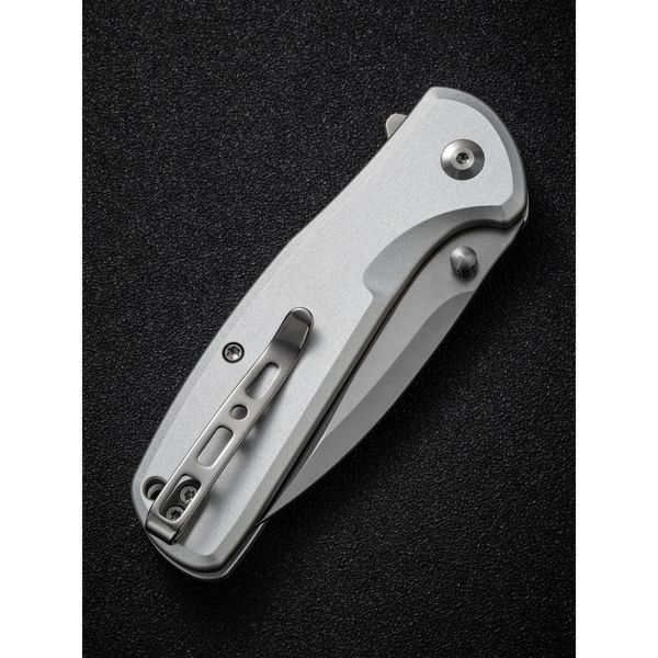 Ніж складаний кишеньковий Sencut ArcBlast, (7.6 см) 9Cr18MoV / Aluminum сірий 69326 фото