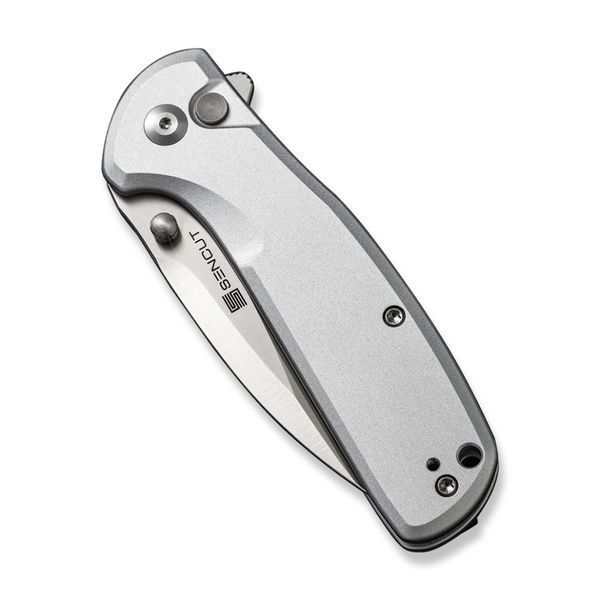 Ніж складаний кишеньковий Sencut ArcBlast, (7.6 см) 9Cr18MoV / Aluminum сірий 69326 фото