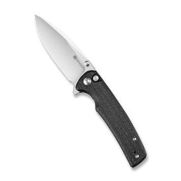 Нож складной туристический Sencut Sachse, (8.8 см) 9Cr18MoV / Micarta черный 64317 фото