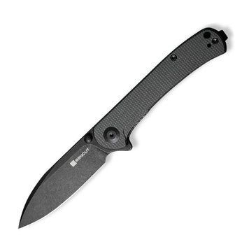 Ніж складаний кишеньковий Sencut Scepter, (7.5 см) 9Cr18MoV / Micarta чорний 62674 фото