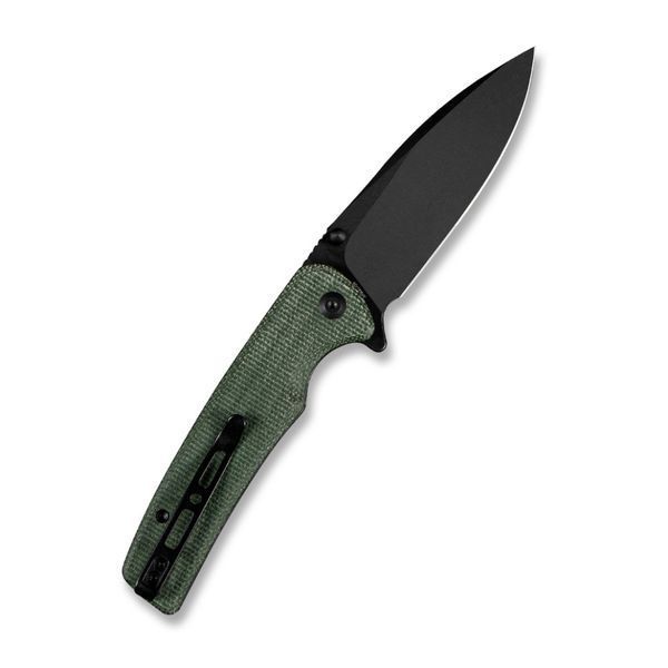 Нож складной туристический Sencut Sachse, (8.8 см) 9Cr18MoV / Micarta зеленый 64318 фото