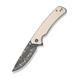 Ніж складаний туристичний Civivi Merit, (8.3 см) Damascus / G10 сірий 69270 фото 1