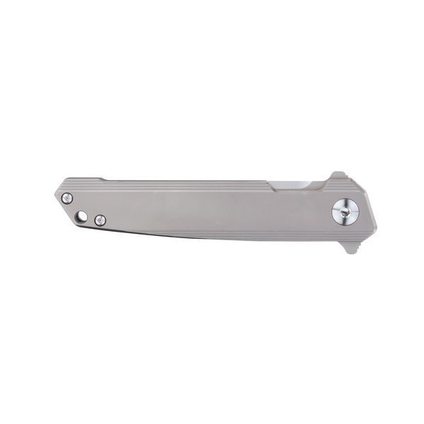Ніж складаний туристичний Ruike M126-TZ, (9.1 см) steel 154СМ / TC4 (титан) сірий 63333 фото