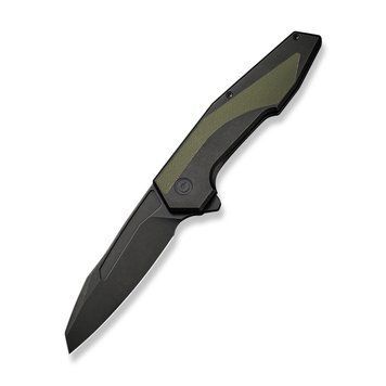Ніж складаний туристичний Civivi Hypersonic, (9.4 см) 14C28N / Steel & G10 чорно-зелений 64343 фото