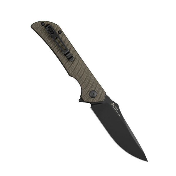 Ніж складаний туристичний Ruike P123-MB, (9.2 см) 14C28N / мікарта коричневий 68333 фото