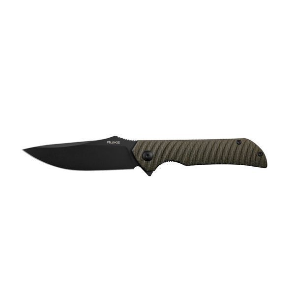 Ніж складаний туристичний Ruike P123-MB, (9.2 см) 14C28N / мікарта коричневий 68333 фото