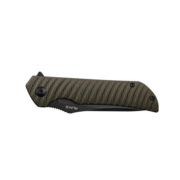 Ніж складаний туристичний Ruike P123-MB, (9.2 см) 14C28N / мікарта коричневий 68333 фото