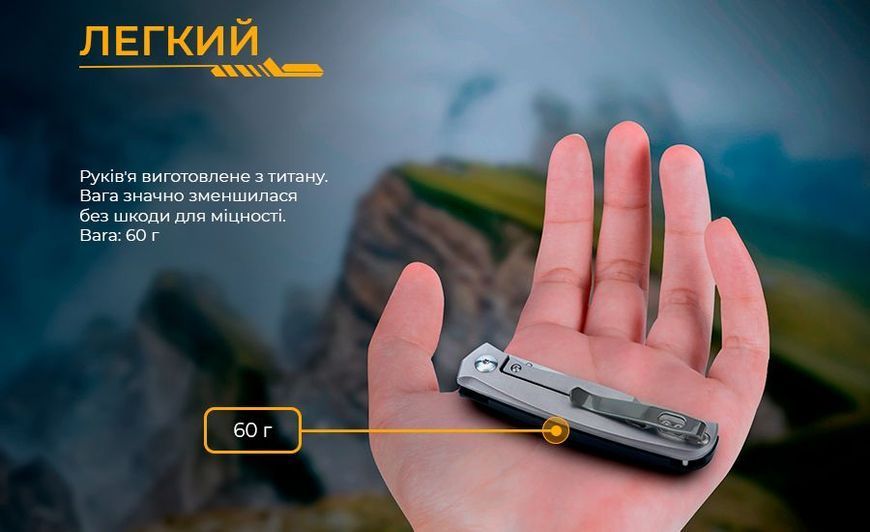 Ніж складаний кишеньковий Ruike M661-TZ, (7.4 см) steel 154СМ / G10 чорний 63335 фото