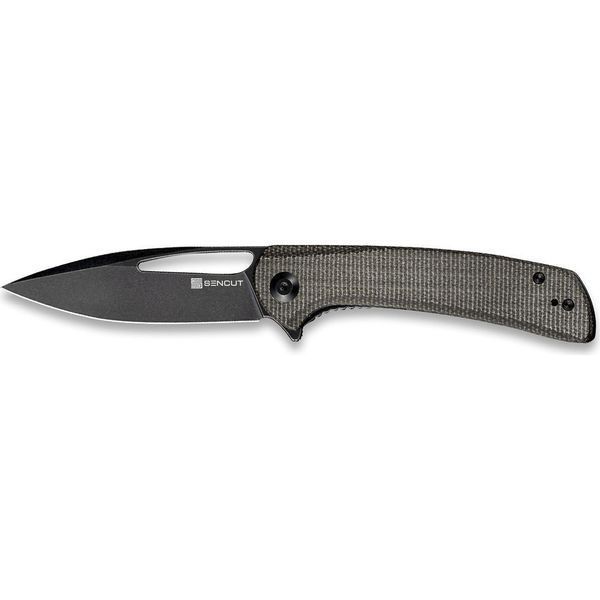 Ніж складаний туристичний Sencut Honoris, (8.8 см) 9Cr18MoV / Micarta сірий 62677 фото