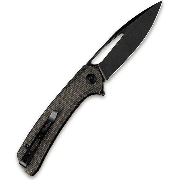 Ніж складаний туристичний Sencut Honoris, (8.8 см) 9Cr18MoV / Micarta сірий 62677 фото
