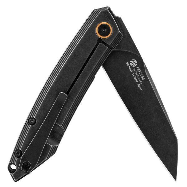 Ніж складаний туристичний Ruike P831S-SB, (8.5 см) 14C28N / 3cr14n чорний 64906 фото