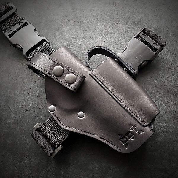 Набедренная кобура для Browning High-Power (черная) BRH005 фото