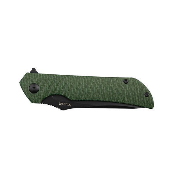 Нож складной туристический Ruike P123-MG, (9.2 см) 14C28N/микарта темно-зеленый 68334 фото