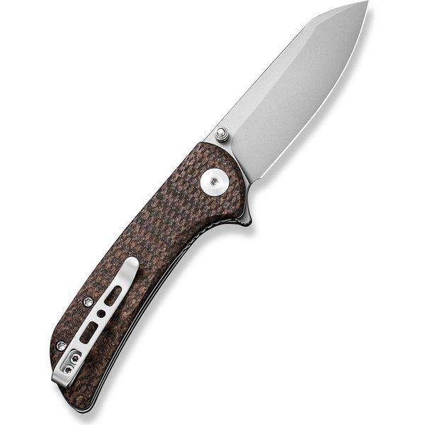 Ніж складаний кишеньковий Sencut Fritch, (7.6 см) 9Cr18MoV / Micarta коричневий 62686 фото