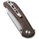 Ніж складаний кишеньковий Sencut Fritch, (7.6 см) 9Cr18MoV / Micarta коричневий 62686 фото 6