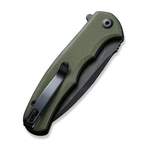 Ніж складаний кишеньковий Civivi Mini Praxis, (7.5 см) D2 / G10 зелений 61102 фото