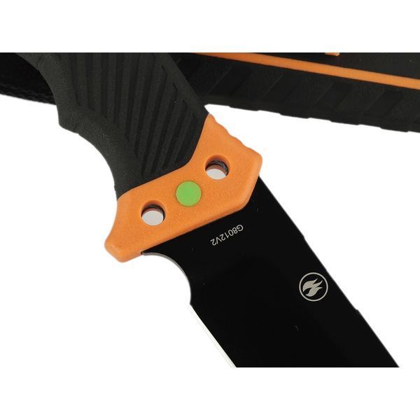 Нож Ganzo G8012V2-OR оранжевый (G8012V2-OR) с паракордом 57450 фото