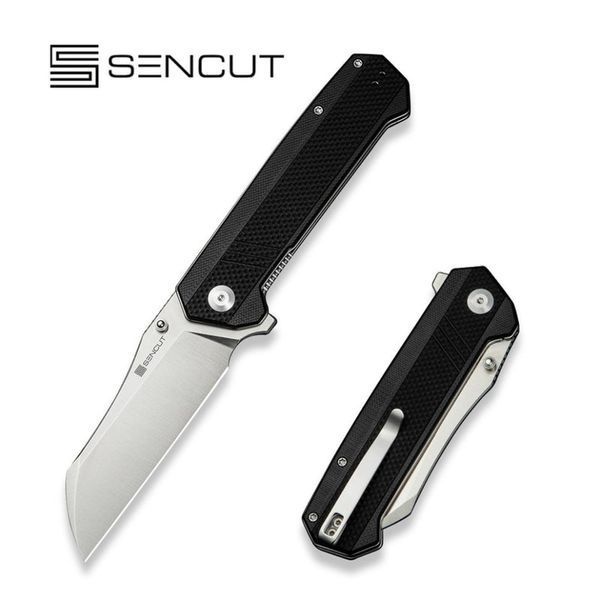 Ніж складаний туристичний Sencut Draxor, (9.4 см) 9Cr18MoV / G10 чорний 69286 фото