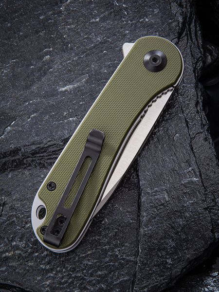 Ніж складаний кишеньковий Civivi Elementum, (7.5 см) D2 / G10 оливковий 61106 фото