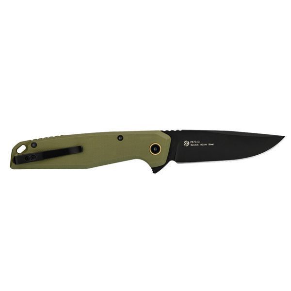 Ніж складаний туристичний Ruike P873-G, (8.8 см)14C28N / G10 зелений 67398 фото