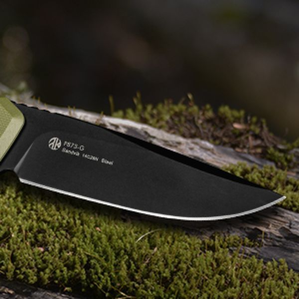 Ніж складаний туристичний Ruike P873-G, (8.8 см)14C28N / G10 зелений 67398 фото