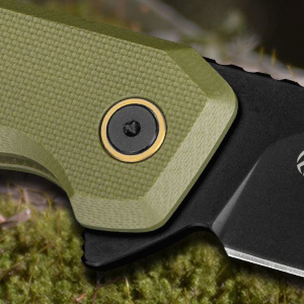 Ніж складаний туристичний Ruike P873-G, (8.8 см)14C28N / G10 зелений 67398 фото