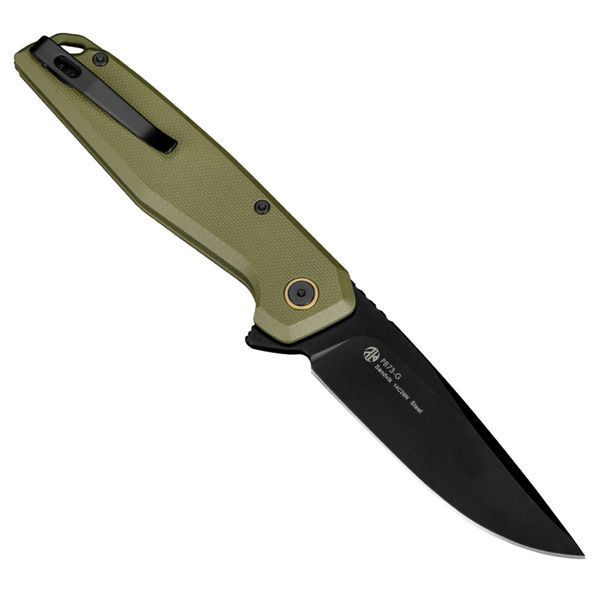 Ніж складаний туристичний Ruike P873-G, (8.8 см)14C28N / G10 зелений 67398 фото