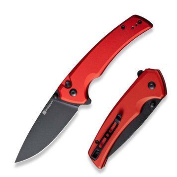 Ніж складаний туристичний Sencut Serene, (8.8 см) D2 / Aluminum червоний 69290 фото