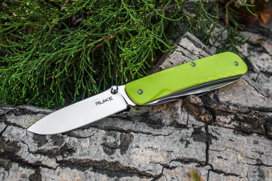 Многофункциональный нож Ruike Trekker LD43, (8.5 см) 12C27/G10 зеленый, 15 инстр. 44928 фото