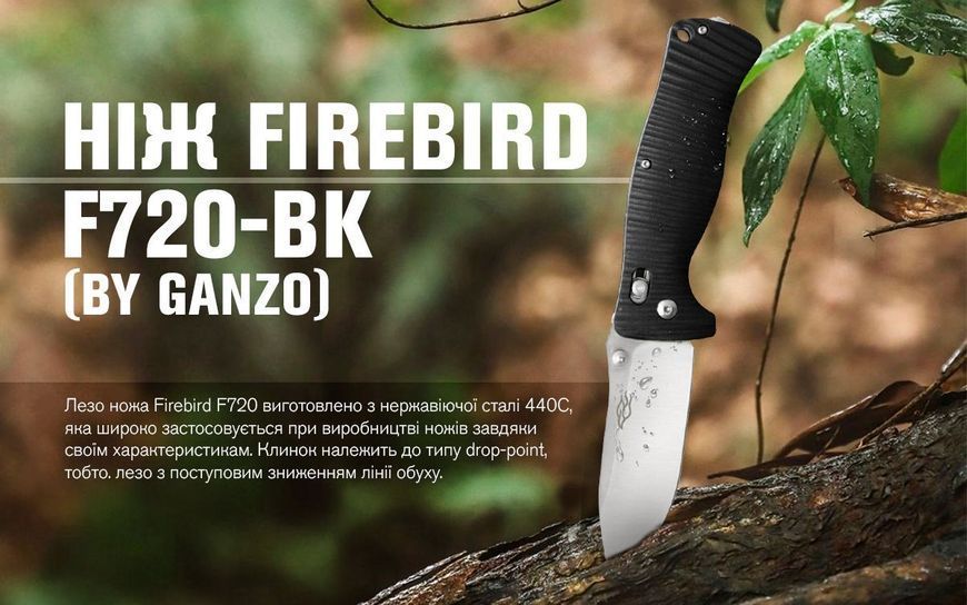 Нож складной Firebird F720-BK 45349 фото