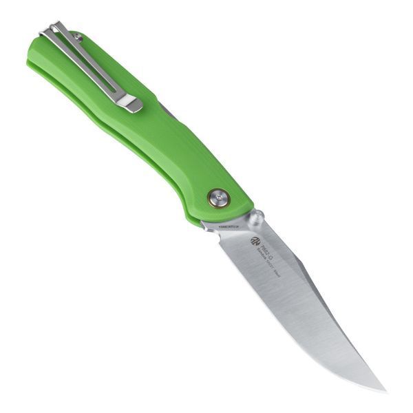 Ніж складаний туристичний Ruike P882-G, (8.5 см) 12C27 / G10 зелений 68348 фото