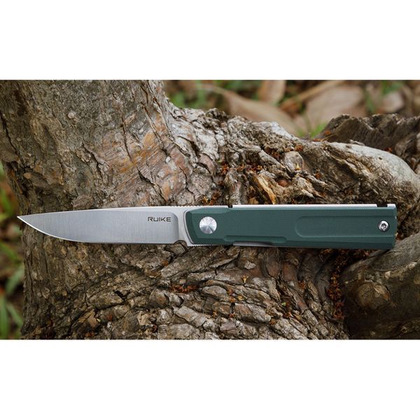Нож складной карманный Ruike D712-G, (7.7 см) 8Cr13Mov/G10 зеленый 71038 фото